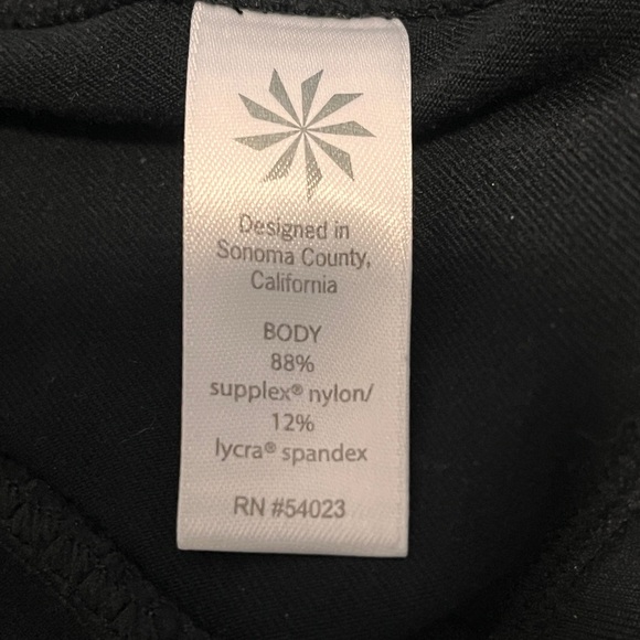 Athleta Shanti Running Jacket // Black Athletic Sz M/L - Picture 11 of 12